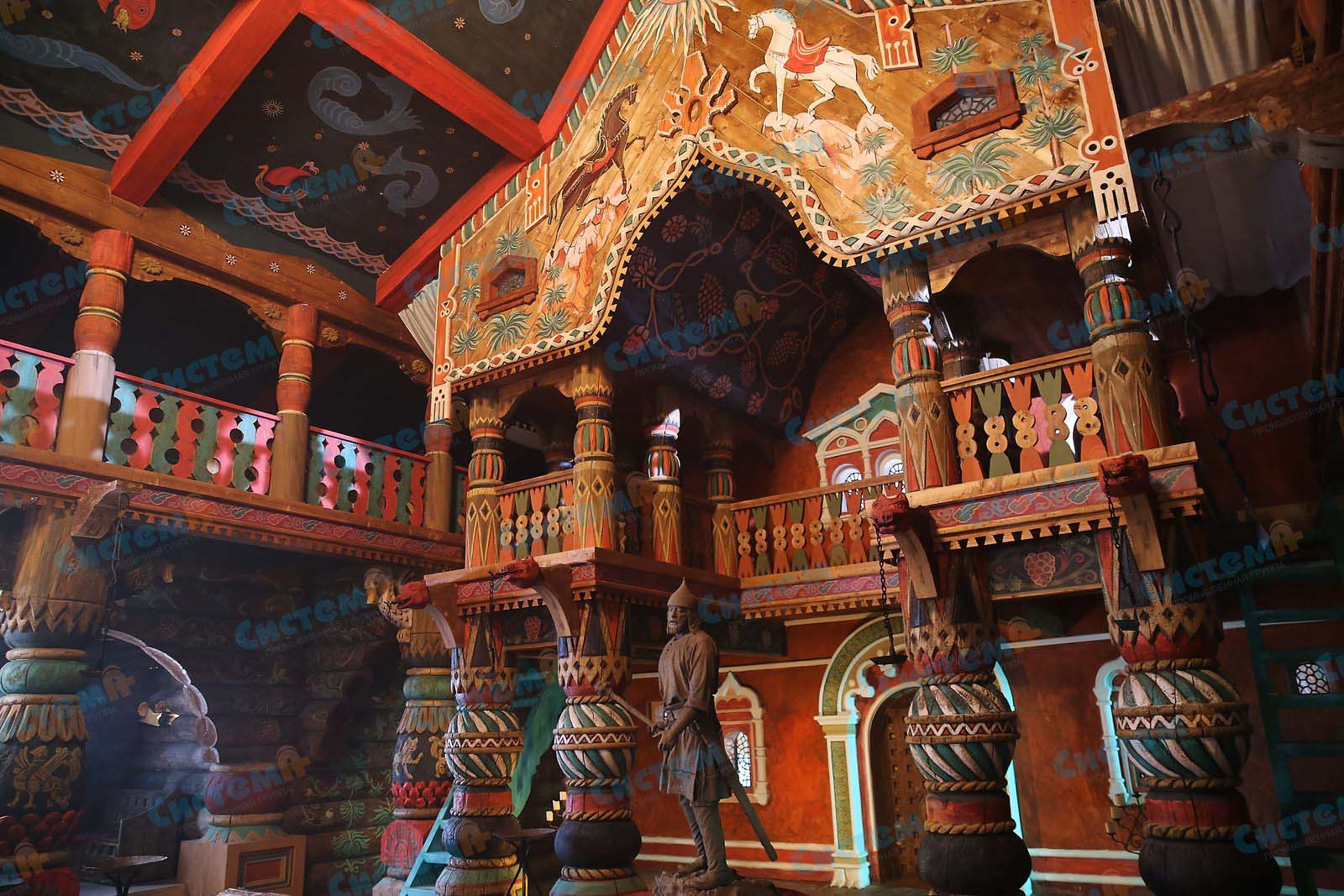 Производство декораций для съемок фильма Производство декораций для съемок фильма