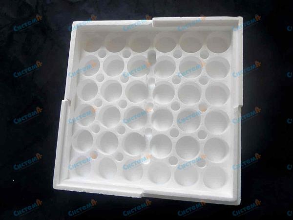 Ложемент из пенополистирола изготовленный формованием Ложемент из пенополистирола изготовленный формованием